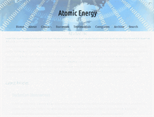 Tablet Screenshot of blog.atomicinc.com